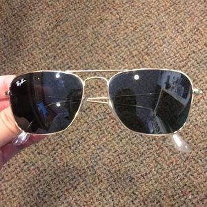 Ray Ban Gold Caravan